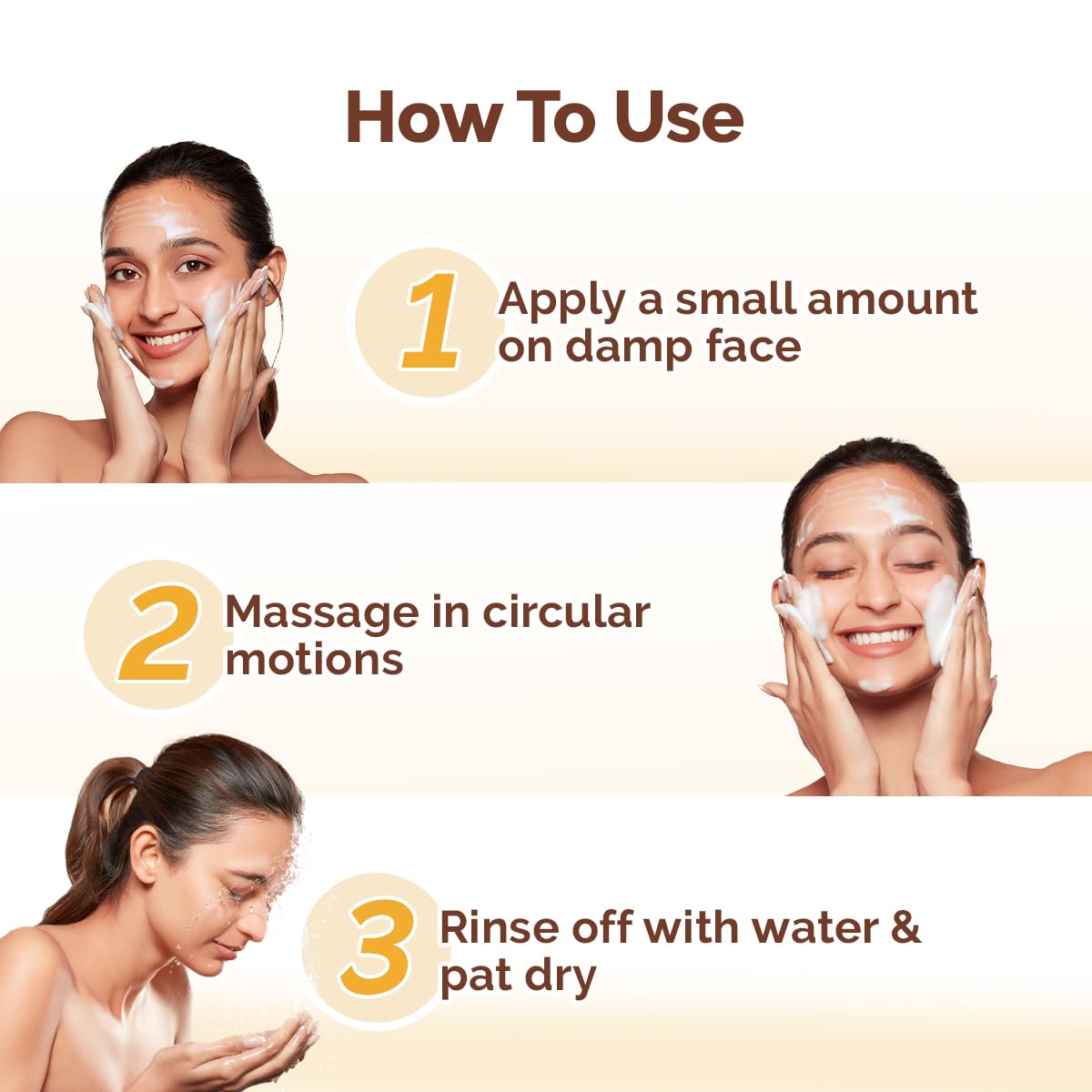 Mamaearth Ubtan Natural Glow Face Wash with Turmeric & Saffron | For Tan Removal & Skin brightening | SLS & Paraben Free | For All Skin Type | For Men & Women | 150ML (PACK OF 2)