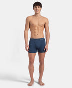 Jockey 8009 Men Super Combed Cotton Rib Solid Boxer Brief with Ultrasoft and Durable Waistband_(Pack of 3)