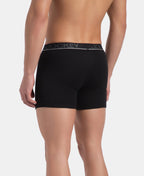 Jockey 8009 Men Super Combed Cotton Rib Solid Boxer Brief with Ultrasoft and Durable Waistband_(Pack of 3)